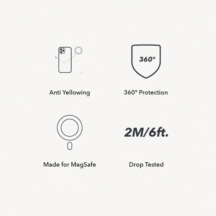 iPhone 17 Air Clear Case with MagSafe